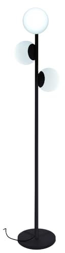 Lampadaire filaire pied métal éclairage puissant LED blanc GLOBY TREE H175cm culot E27