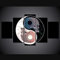 MPPSU Tai Chi Yin Yang Totenkopf Talisman Wanddekoration Wohnzimmer Leinwandbild Jugendzimmer Poster Set Modern 5 Teiliges Wandbild Bedroom Decor XXL Bilder Mit Rahmen 100 * 50cm