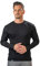 ALPIN LOACKER 100 Merino Langarmshirt Herren 230g/m2 I Feinste Merinowolle Unterwäsche I Langarm Wandershirt I Thermooberteil für Outdoor und Sport, Schwarz XL