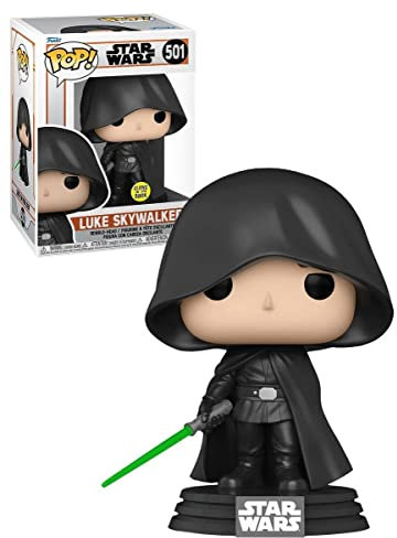 Funko Pop Star Wars The Mandalorian Hooded Luke Skywalker Vinyl Figure (#501)