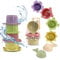 Lot de 6 tasses empilables en plastique pour bébé - Jouets de bain empilables - Tasses gigognes pour bébé (tasses multicolores # 02))