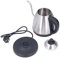 Hervidor Eléctrico de Cuello de Cisne de 1,2 L, Hervidor de Café de Acero Inoxidable, Resistente Al Calor, Eléctrico, Antideslizante, Cuello de Cisne, Hervidor Manual para Café