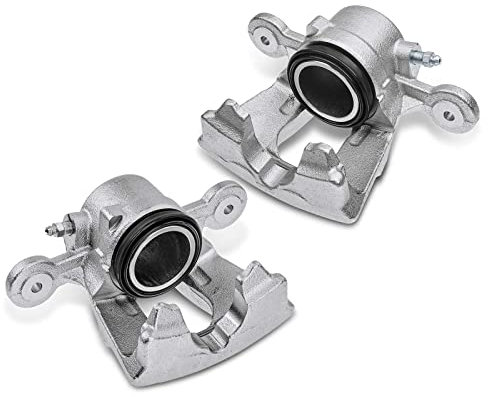 Frankberg 2x Bremssattel Bremszange Vorne Aluminiumguss Kompatibel mit 1er E81 116d-118i 1er E87 116d 116i-120i 1er Cabriolet E88 118d 118i 1er Coupe E82 Replace# 34116774682