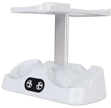 Controller-Ladeständer für PS VR2, Vertikales Ladeständer-Dock mit LED-Anzeige, Sense Controller-Ladegerät für PS5 VR2, für VR2