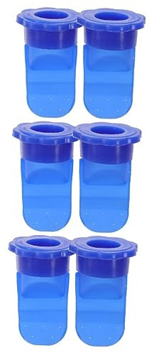 OSALADI 6 Pz Nucleo Deodorante Fognario Nuclei di Drenaggio Nucleo di Scarico della Doccia in Silicone Nucleo di Scarico del Tubo Flessibile Tubo di Scarico Gel di Silice Antiriflusso