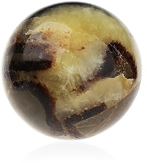 NKlaus Kugelform 30mm aus natürlichem Septarien, Energiebalance, 1 Stück | heilung sphere dekoration kugeln