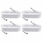 Tonton DC Verlängerungskabel 1M, 12V Strom Anschlusskabel für EZVIZ Security Überwachungskamera, Led Streifen, NVR DVR IP Kameras, Drucker, Router (4er Pack)