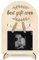 nbeads Holz-Schwangerschaft Bilderrahmen, 18x12.5cm Sonogram Photo Frame Leaf Border Pattern Photo Frame Schwangerschaftsankündigung Frame Stand für Erste Zeit Mütter Geschenke Dusche Geschenke