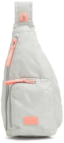 Vera Bradley Damen Ripstop Mini Sling Rucksack, Mondgrau, Einheitsgröße