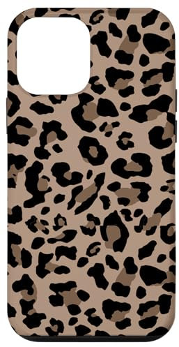 Leopardenmuster stilvolles Gepardenmuster braun neutral beige Hülle für iPhone 12 mini