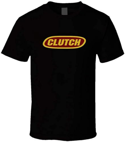 Clutch Band Black T Shirt for Men Black 3XL