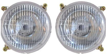 APSMOTIV Traktor-Scheinwerfer passend für Massey Ferguson Traktorleuchten, 100 200 500 600 Serie Traktorleuchten 1860178M1 1672767M91 Scheinwerfer Lh Lh Dip Traktor Ersatzteile für Massey Ferguson Mf