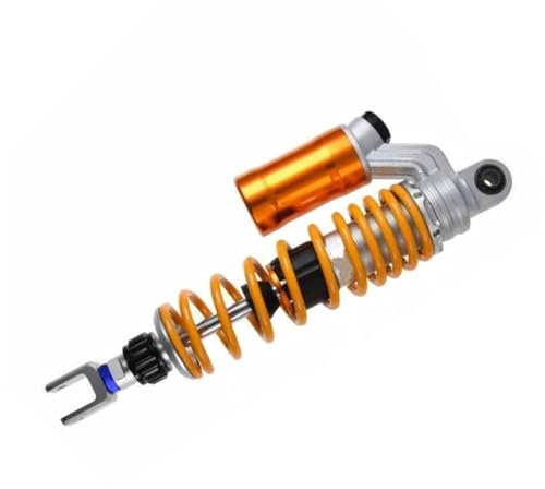 BLNETU Motorradzubehör Für Kawasaki Dirt Bike Quad ATV Motorrad Roller Abschnitt Einstellbare Hintere Luftstoßdämpfer Stoßdämpfer(340mm)