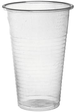daybays Plastikbecher 0,2l Transparent 200 Stk., Bierbecher, Trinkbecher, Einwegbecher Kunststoffbecher, Einweg Plastik Party Becher, Ausschankbecher (200, Transparent)