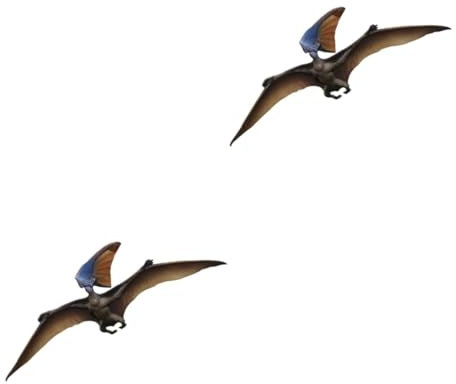 UPKOCH 2stücke Pterosaurier Modellspielzeug Realistische Tierfigur Pädagogisches Dinosauriermodell Aus Für Junge Mädchen Und Sammler Für Themenpartys Und Dekoration