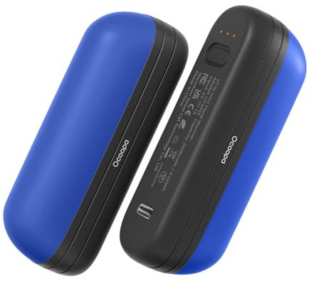 OCOOPA Handwärmer Taschenwärmer UT2S Mini, 5200mAh, Handwärmer Magnetisch Elektrisch 2er Set, Taschenofen Wiederverwendbar, Outdoor Camping Gadgets für Wärme, Geschenke für Frauen und Männer