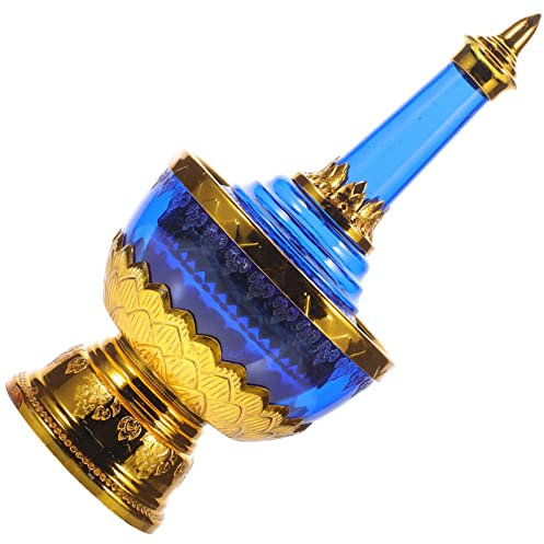 Coppa delle Offerte Blu in Plastica per Buddha