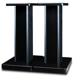 Moubhjd Tempo 40 - Paire de Pieds d'Enceintes - Hauteur 40 cm - Base Solide Anti-Vibration - Compatibilité Universelle Enceintes HiFi Stéréo et Home Cinéma - Pieds Antidérapants(Size:40cm(15.7 inch))