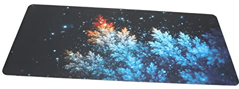 TEHAUX Schreibtischunterlage Mauspad Aus Gummi rutschfest Mit Musterdesign Mauspad Für Laptop Und Computer Rutsch Schreibtischzubehör Bürobedarf