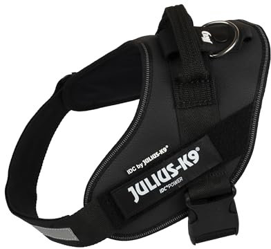 IDC Powerharness, Size: 0/M, Black - Faux Leather