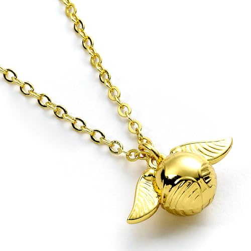 Harry Potter Goldener Schnatz Unisex Halskette goldfarben