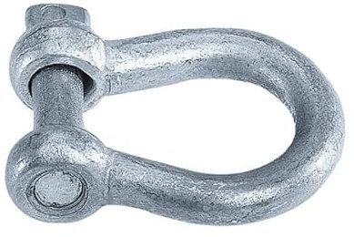 Boot & Motor Talamex Manille courbée galvanisée 15 mm BL min. 1600 kg