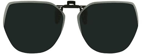 AOOLIA Clip Lunettes de Soleil Polarisées, Protection UV400 Accessoire aux Lunettes de Vue Optique pour Conduire, Voyage, Pêche, Sport