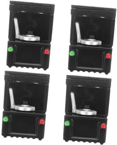 BESPORTBLE 4Pcs Miniature Coffee Machine for Dollhouse Kitchen Realistic Coffee Maker Model for Playsets and Mini Dollhouse Decor