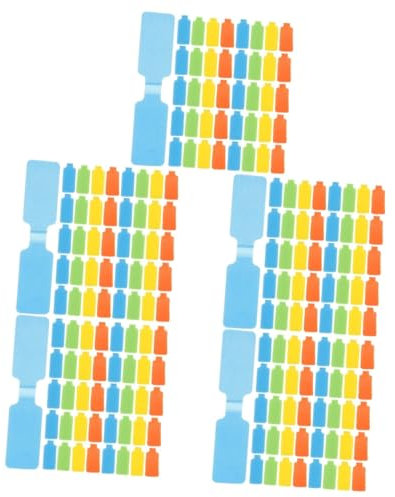 SHINEOFI 5 Series Etiquetas De Cable Reutilizables Para Identificación De Cables Eléctricos Marcadores De Cordones Escritos Colores 50 Piezas X 5