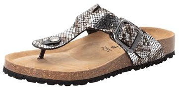 Tamaris Damen Bio/House Slipper Synthetik, schwarz, 40 EU