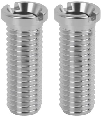 AVUELOI 2 Pezzi Vite cava lavello, M12 x 35 mm, scolapasta, acciaio inox, valvole a cestello scarico, cucina mm argento adatti lavelli a cestello, accessori lavello