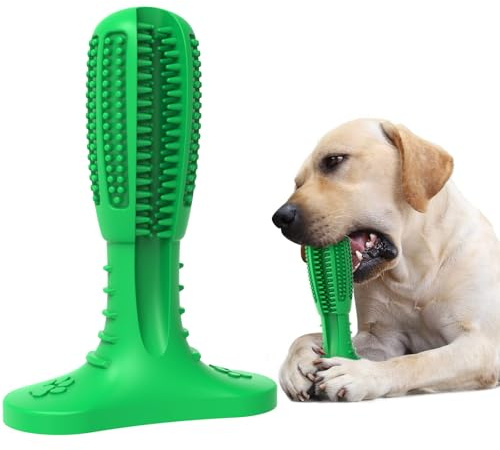 HETOO Hundespielzeug, Kauspielzeug für Hund Welpen, Zähne Reinigung Hunde Spielzeug Für Mittelgroße Hunde, Zähne Schleifstange Gummi Dog Toys