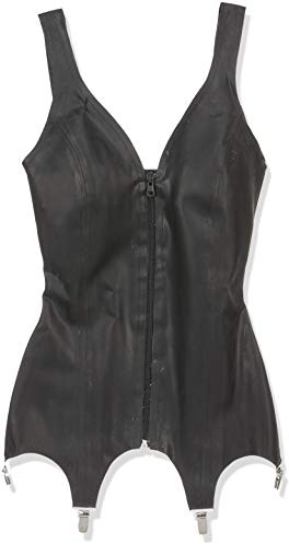 The Latex Collection Damen 29011371021 Body, Schwarz (Nero 001), One size (Herstellergröße: Small)