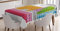ABAKUHAUS Periodensystem Tischdecke, Chemie-Liebhaber, Schmutzabweisend Pflegeleicht Waschbar Druck Mit Klaren Farben ohne Verblassen, 140 x 200 cm, Aqua Grün