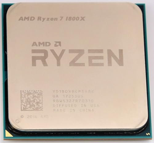 AMD Ryzen 7 1800X (8X 3,6 GHz) YD180XBCM88AE Socket AM4#306900