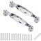 IGNPION 2pcs Crystal Drawer Handles Drawer Wardrobe Kitchen Door Knob Cabinet Pull Door Handle Cupboard Hardware for Home Decorating(Small)
