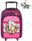 Fabrizio Trolley Jungen Mädchen Kinder Kindertrolley Kinderkoffer Spielkoffer Deluxe ab 3 Jahren 206 + Elefant-Anhänger (Horses 20620-2200)