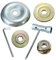 6pcs kit ecrou Tete debroussailleuse Universelle, pour débroussailleuse Thermique, Stihl, Echo, Ryobi Tete, Kit De Fixation D'écrou De Lame Plaque De Lame En Métal De Boîte De Vitesses Universelle