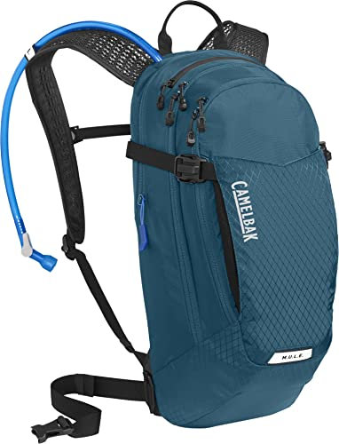 Camelbak MULE Hydration Packung mit 12 100 oz Marokkanisch Blau/Schwarz