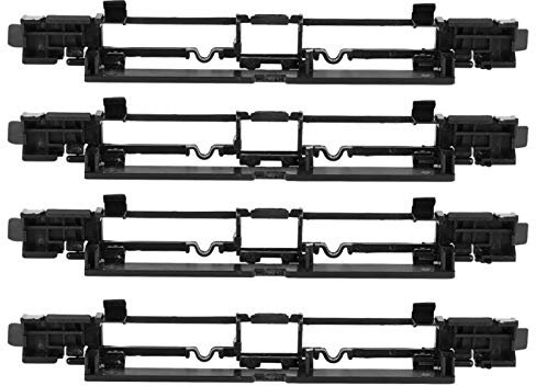 EBTOOLS Porte-Bagages de Toit Car Roof Carrier Cover Rail 4 Pcs Car Roof Carrier Cover Rail Garniture Moulure Rabat Fit pour Astra H MK5