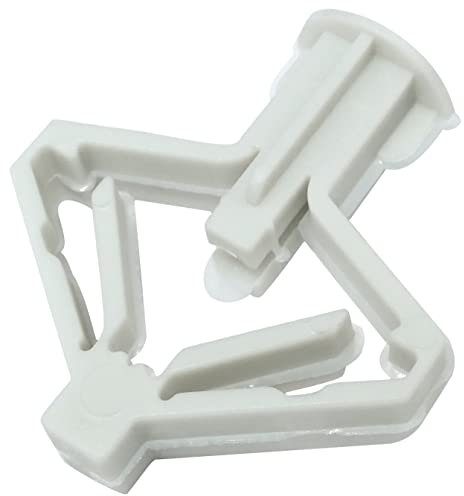AERZETIX - C57875 - Juego de 50 Tacos de expansión Ø10x35 mm para placas de cartón-yeso - para tornillos Ø3.5-4mm - en nylon - fijación en paneles de yeso hueco renovación