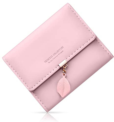 flintronic Geldbeutel Damen, Geldbörsen Damen, PU Leder Portmonee Damen, Portemonnaie Lang Geldbeutel Große Kapazität mit Mehreren Kartenfächern und Fächern,Elegant Damen Geldbeutel– Grau