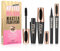 Joyeee Lot de 2 mascara eyeliner, mascara et eyeliner liquide en fibre de soie 4D, cils volumineux plus épais, kit de maquillage pour les yeux imperméable et résistant aux taches (05)