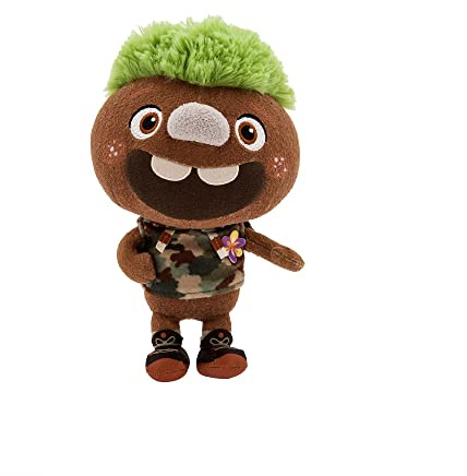 Disney Store Clod Offizielles mittelgroßes Kuscheltier aus Elemental, 23 cm, Plüschtier mit Stickereien und grünem Haar, geeignet ab 0 Jahren