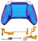 eXtremeRate Victor X Remap Kit für Xbox Series X/S Controller,6 Remap Profiles&Ergonomisches Rücken Gehäuse&Side Rails Shell&4 Back Buttons für Xbox Core Controller-Lila Blau