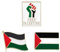 3 Palestine Flag Pin Badge, Palestine National Enamel Badge Armband, Palestine Palestinian Flag Pin Badge Lapel (3PCS)