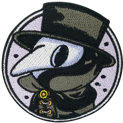 Finally Home Don't worry! I'm a Doctor! - Patch zum Aufbügeln | Arzt Patches, Medic Aufbügler, Pest Doktor Flicken, Lustiger Sanitäter Aufnäher