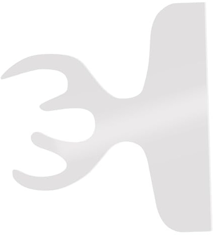 FUNOMOCYA Acryl-wurstwaren-schablone Schneidebrett-griffschablone Transparente Schablone Für Brett Diy