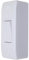 Architrave Light Switch 10AX 1 Gang 2-Way with 16mm Pattress Surface Box - Rounded White
