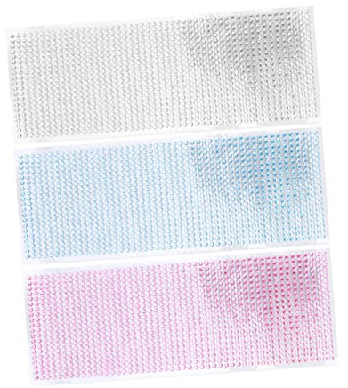 COSMEVIVI 3fogli Adesivi Diamanti Acrilico Adesivi Decorativi Gemme Strass Delicati Diamanti Acrilico